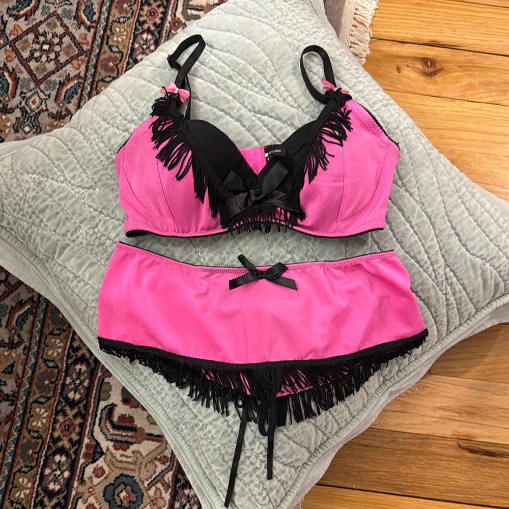 Fringe Lingerie Set - image 1